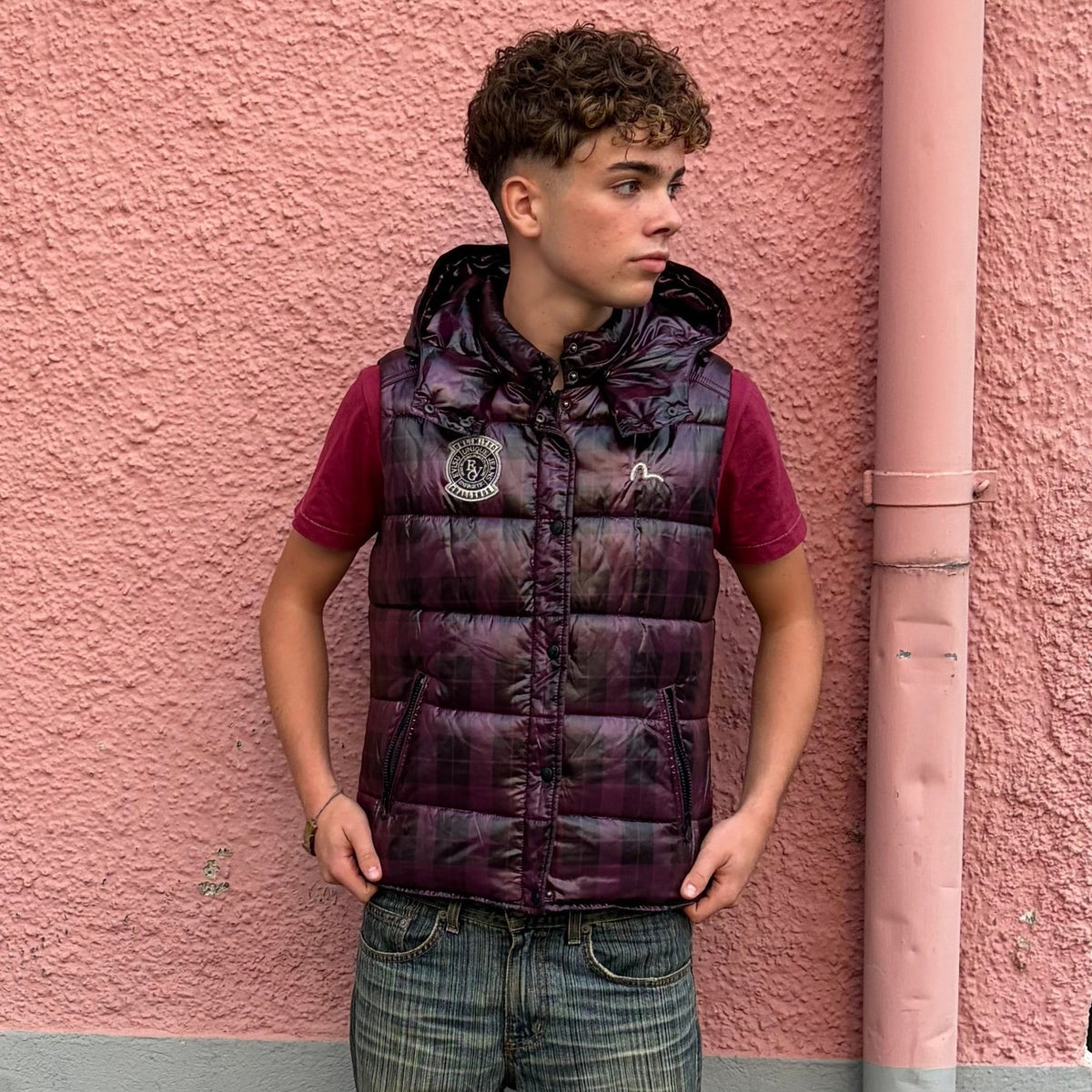 EVISU Puffer Vest