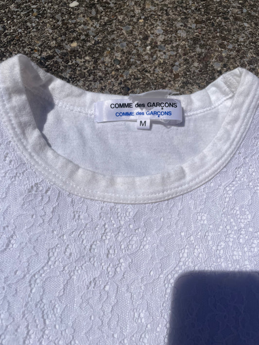 COMME des GARCONS Lace T-Shirt Short Sleeve