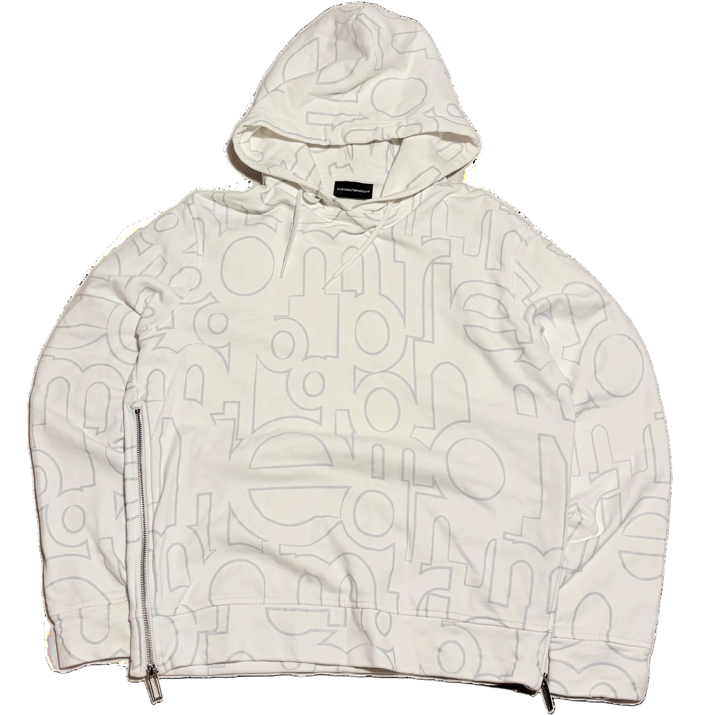 Emporio Armani side Zip Hoodie