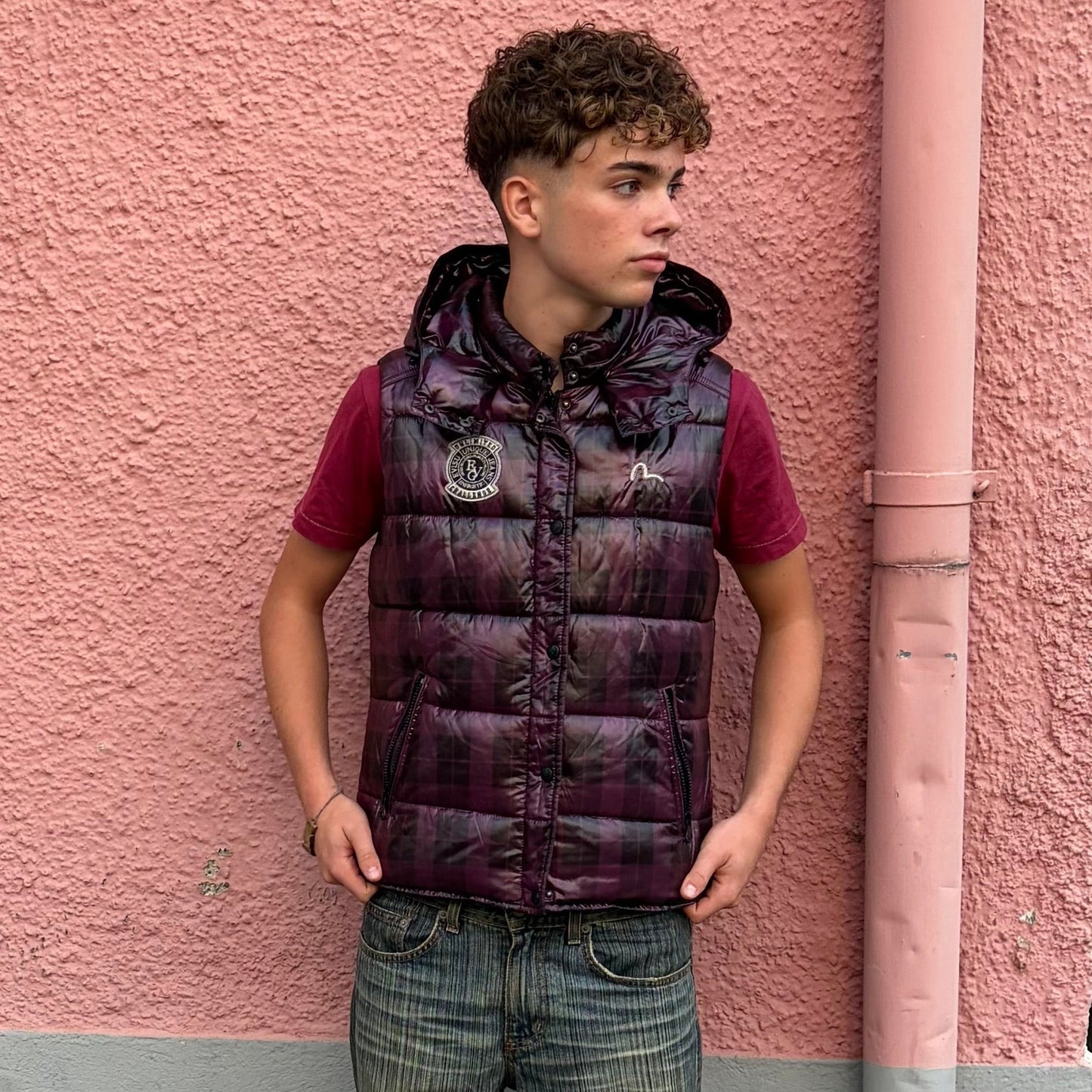 EVISU Puffer Vest