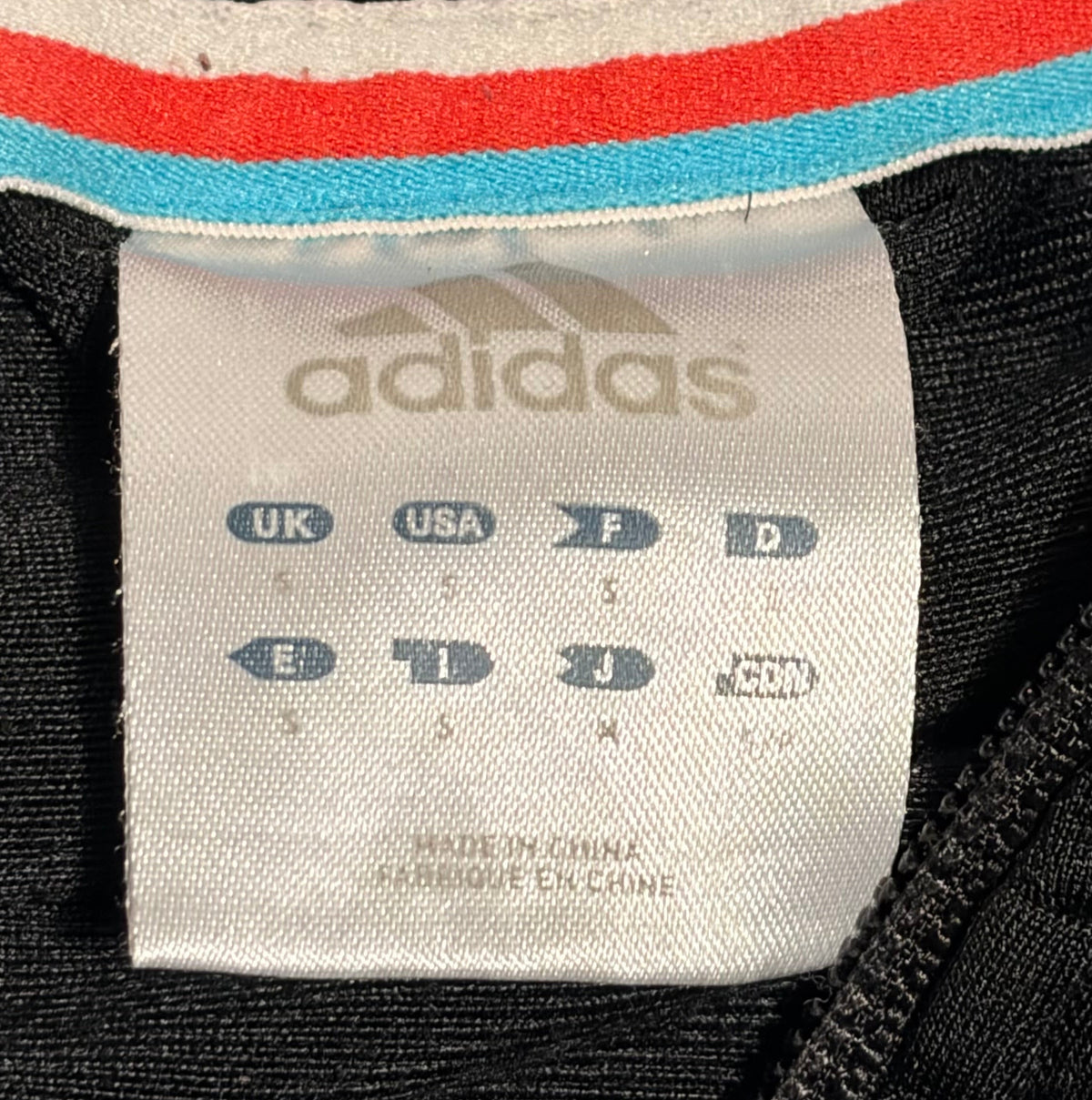 Adidas Black Tonal Logo Track Jacket