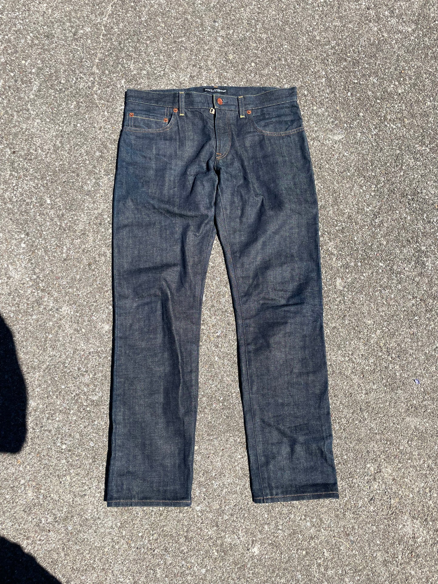 Dolce and Gabbana straight leg jeans