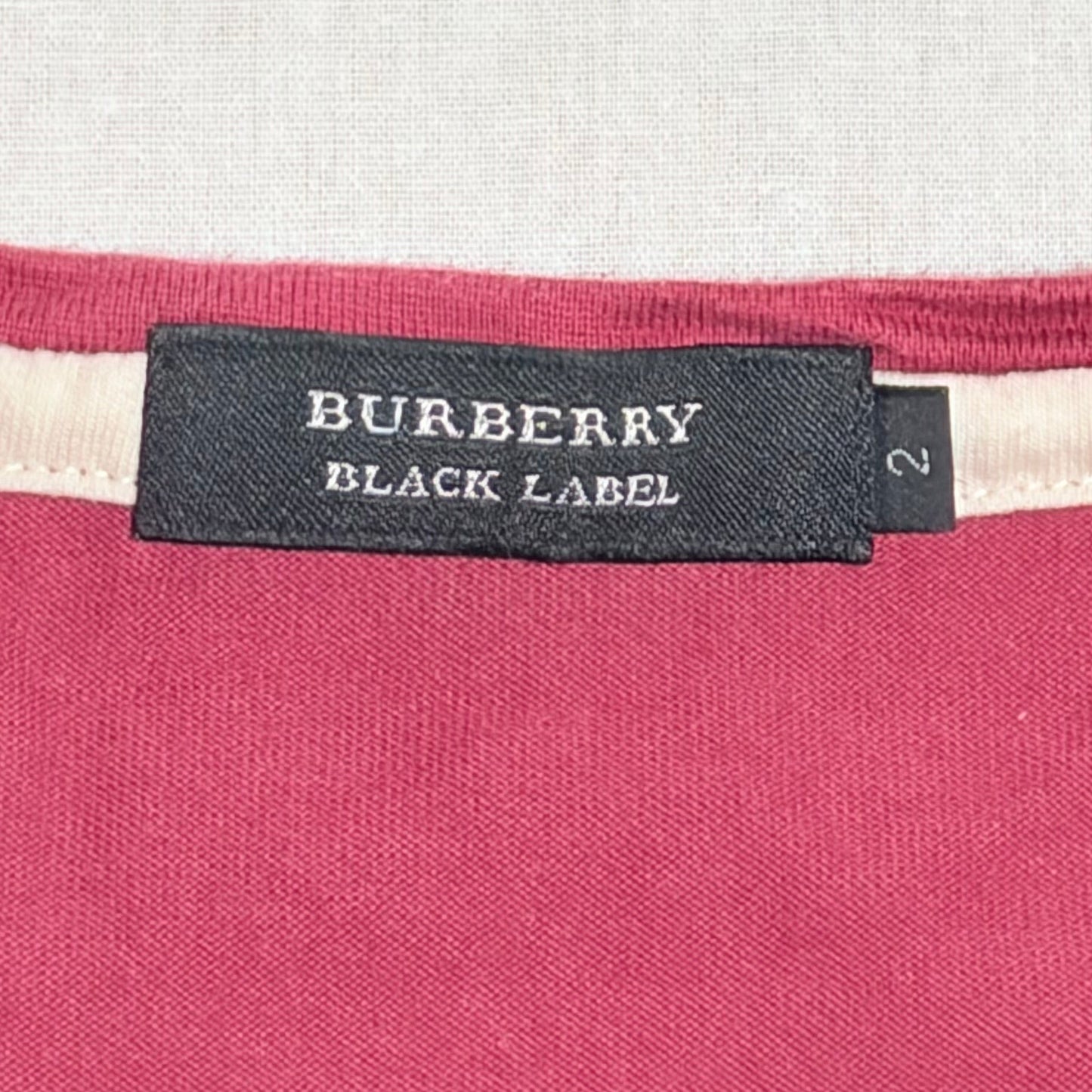 Burberry Black Label Graphic T-Shirt